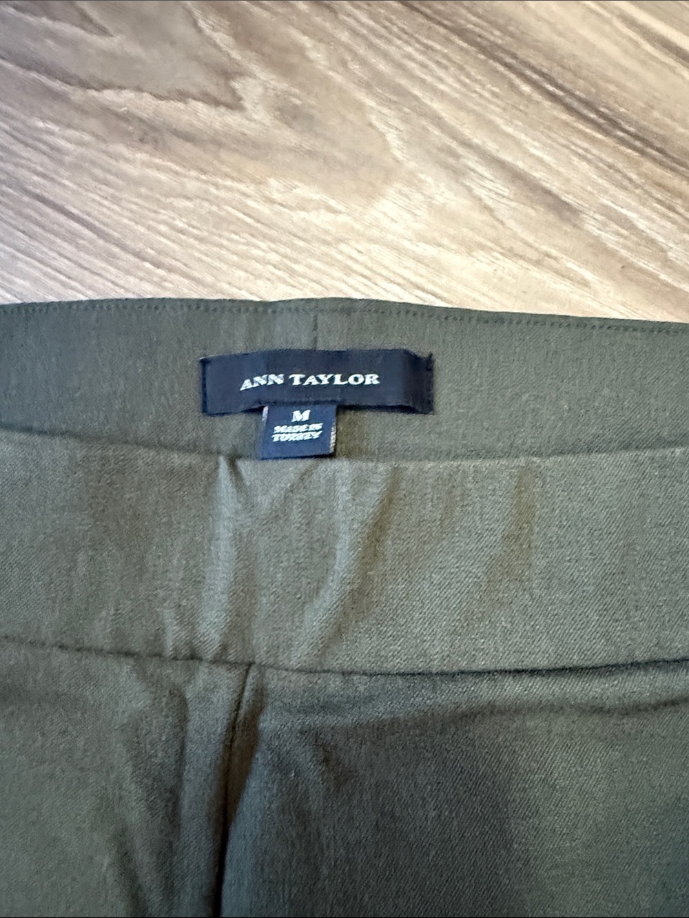 Set of 2 Ann Taylor Ponte Pants - Black and Olive - Picture 3 of 5